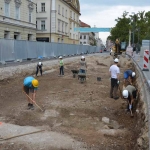 Cardo maximus in arheološka izkopavanja na Slovenski cesti